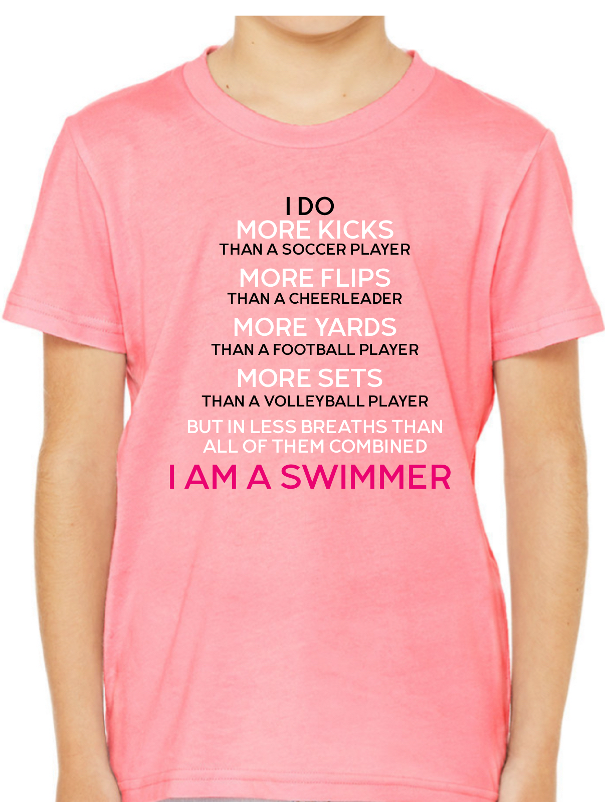 I AM A SWIMMER TEE