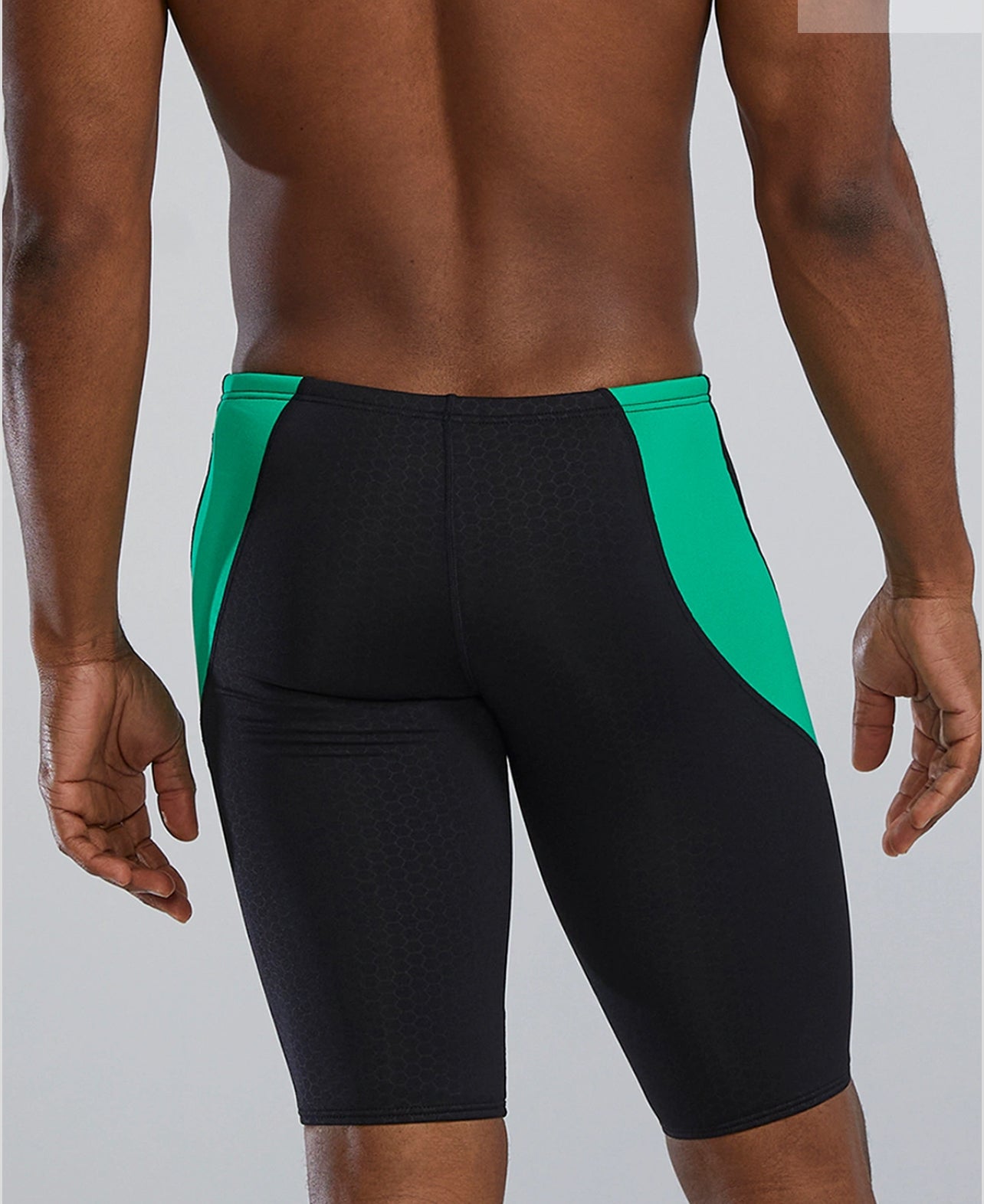 TYR DURAFAST ELITE MEN'S CURVE SPLICE JAMMER SWIMSUIT - HEXA