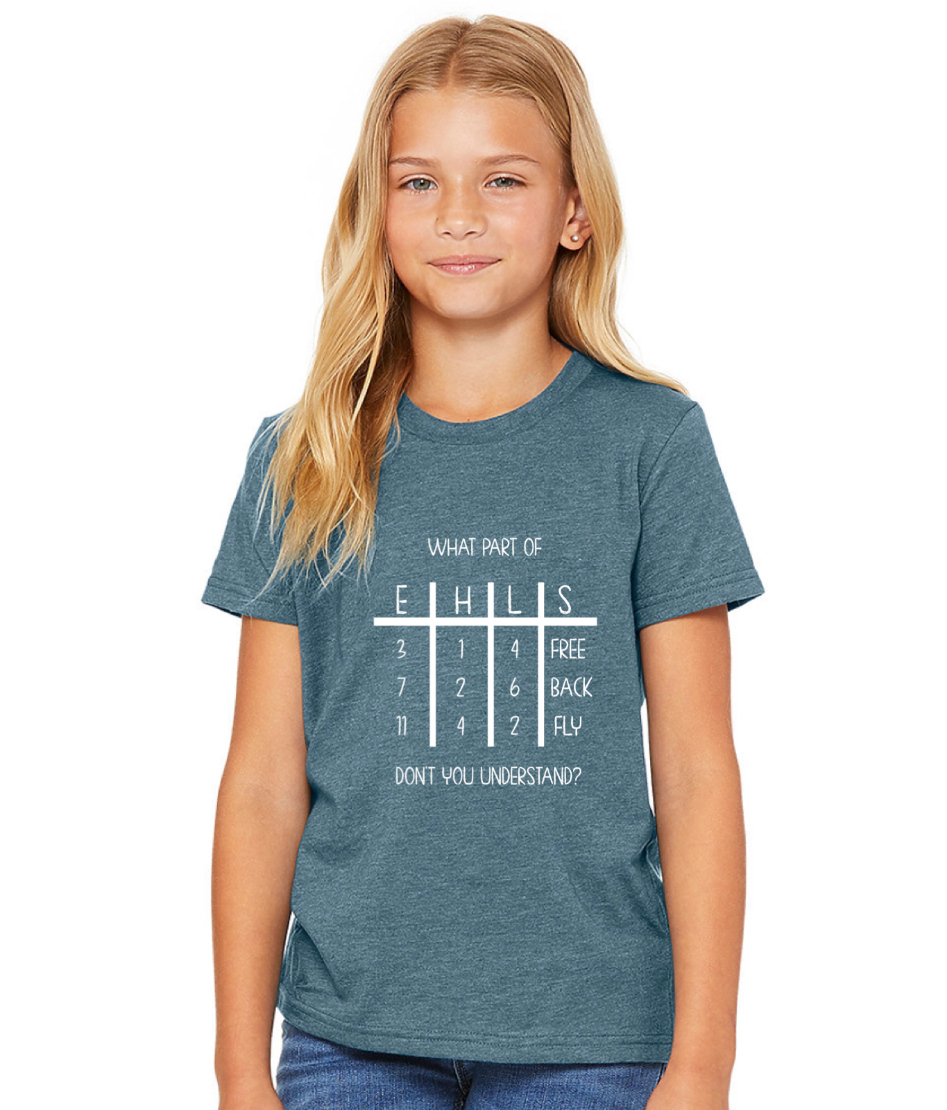Swim Event/Heat/Lane Tee