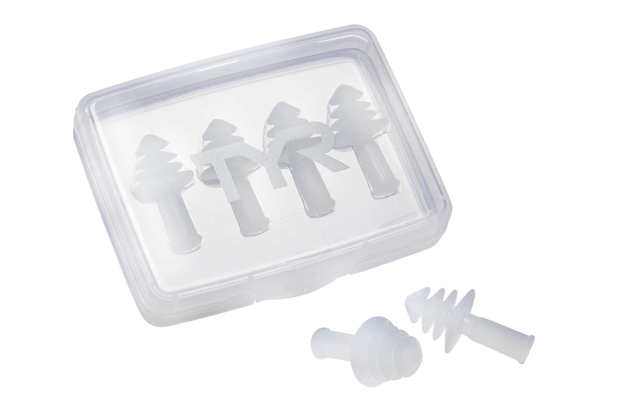 TYR Ergo Flex Ear Plugs - 4 PACK