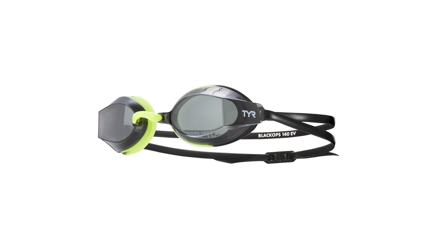 TYR NANO-FIT BLACK OPS 140 EV RACING GOGGLES