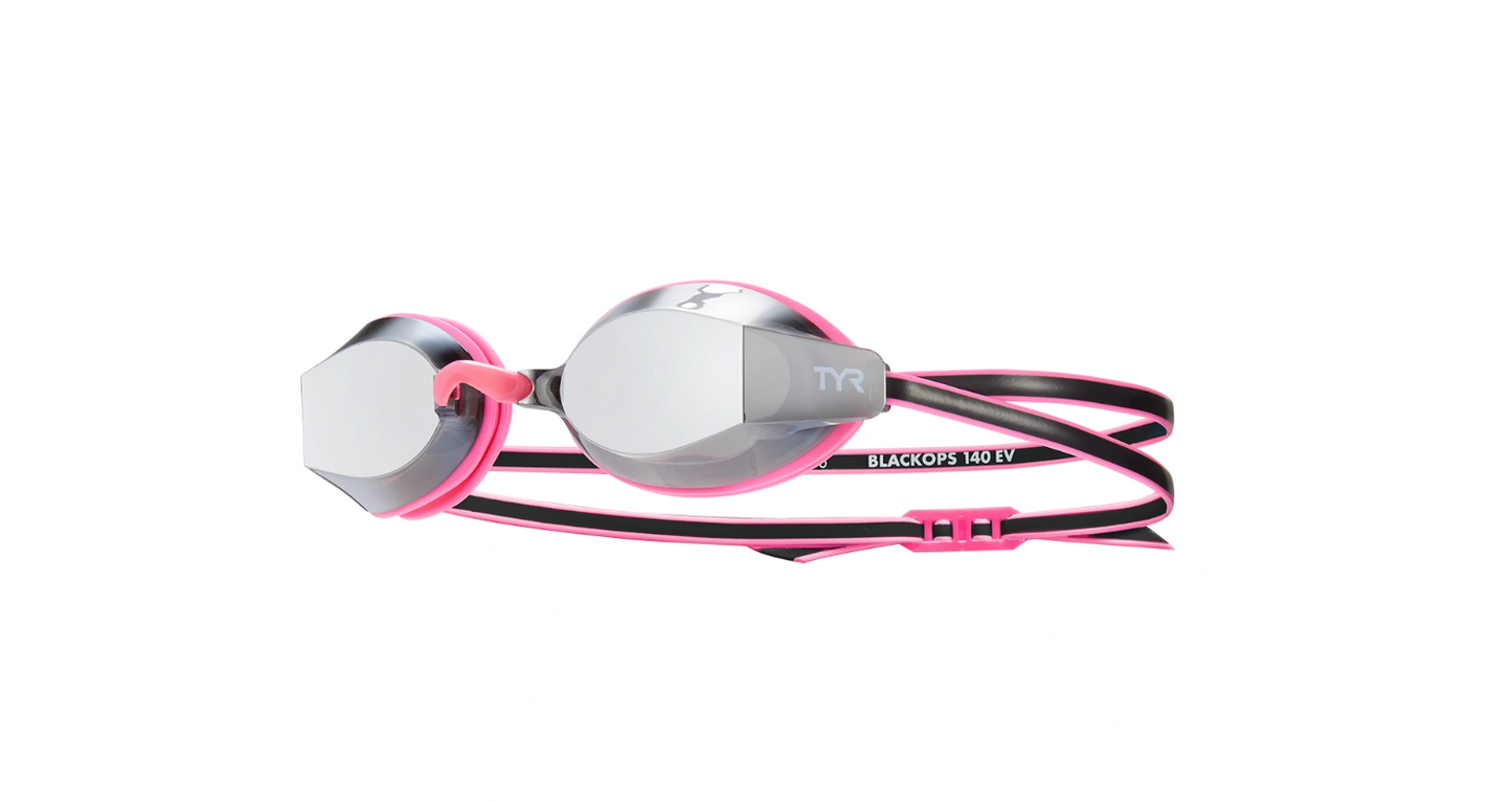 TYR YOUTH BLACK OPS 140 EV MIRRORED RACING GOGGLES
