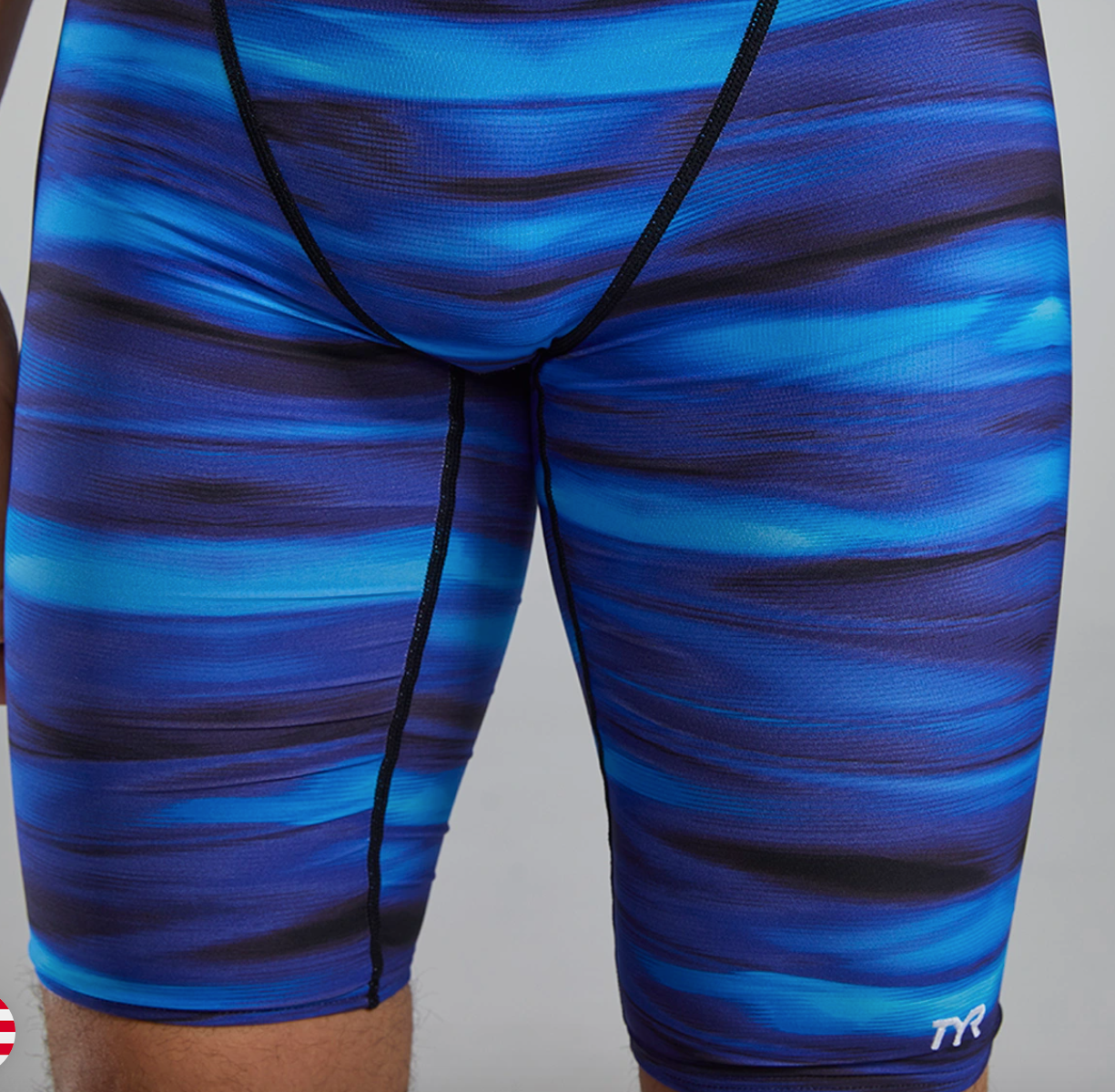 TYR Durafast Lite® Men's Blade Splice Jammer Swimsuit - Technowave