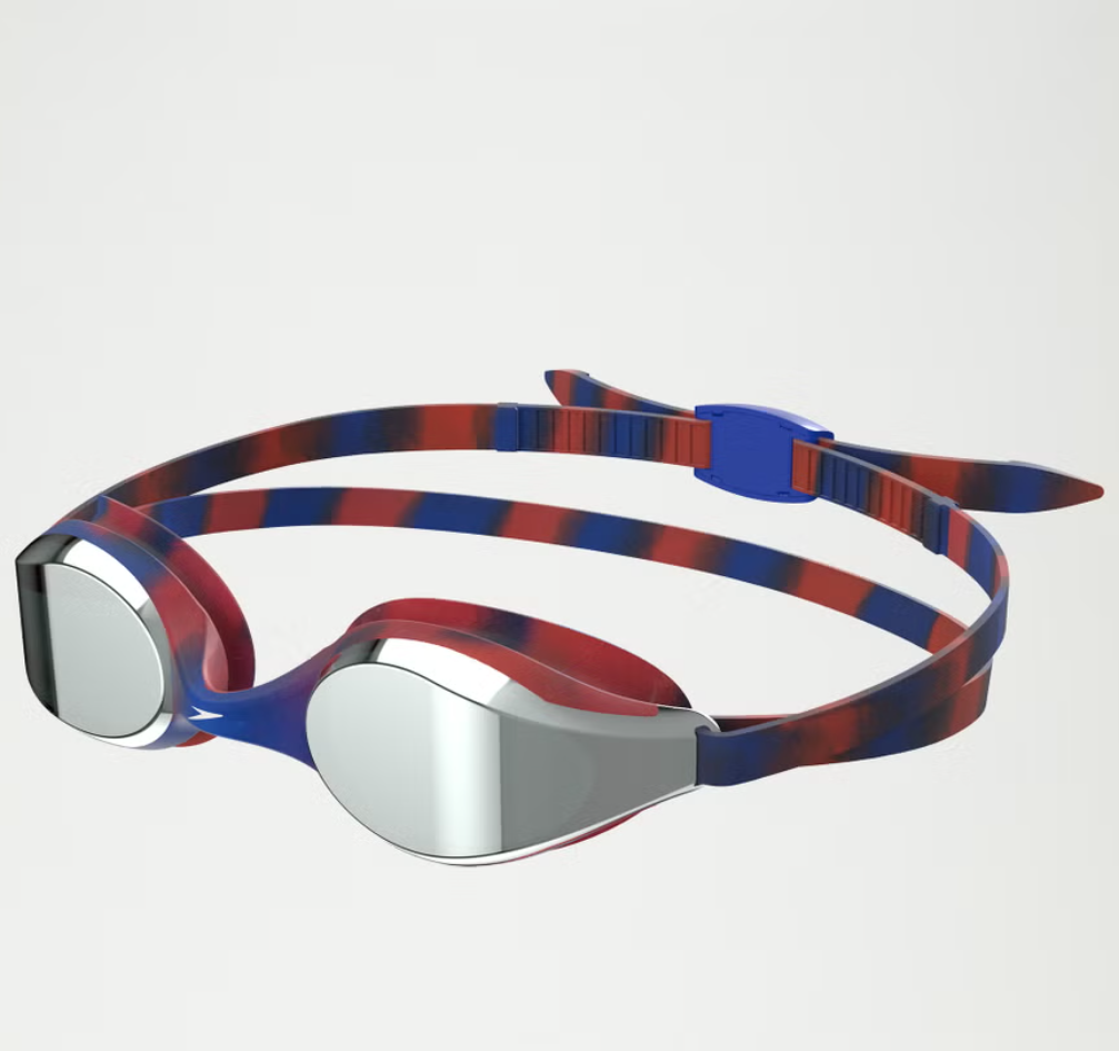 SPEEDO Junior Hyper Flyer Mirrored Goggles Silver