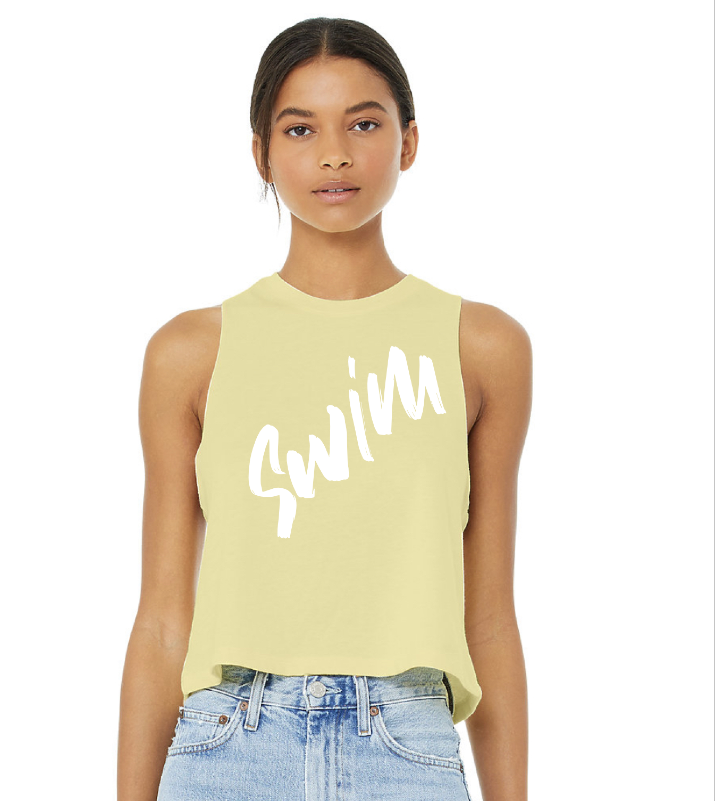 Swim Crop Tank