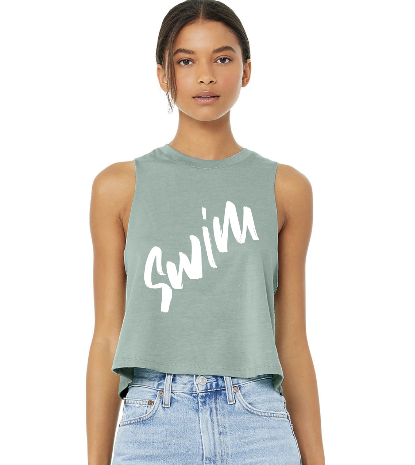 Swim Crop Tank
