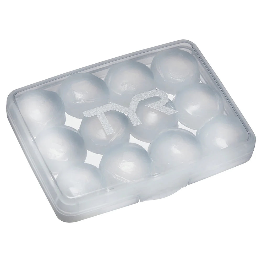 TYR Soft Silicone Ear Plugs - 12 Pack (6 Pairs)