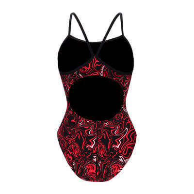 Dolfin Reliance Forcefield Red V-Back One Piece