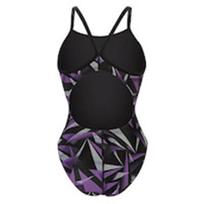 XtraSleek Women's Galactic V Back One Piece