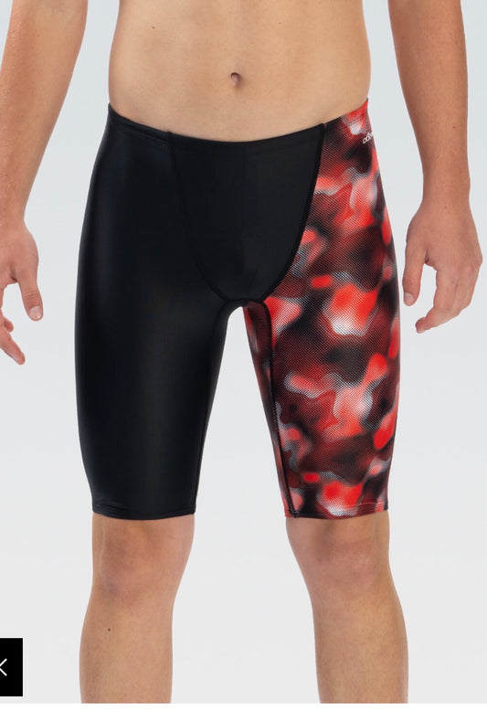 DOLFIN XtraSleek Men's Magma Red Asymmetrical Jammer