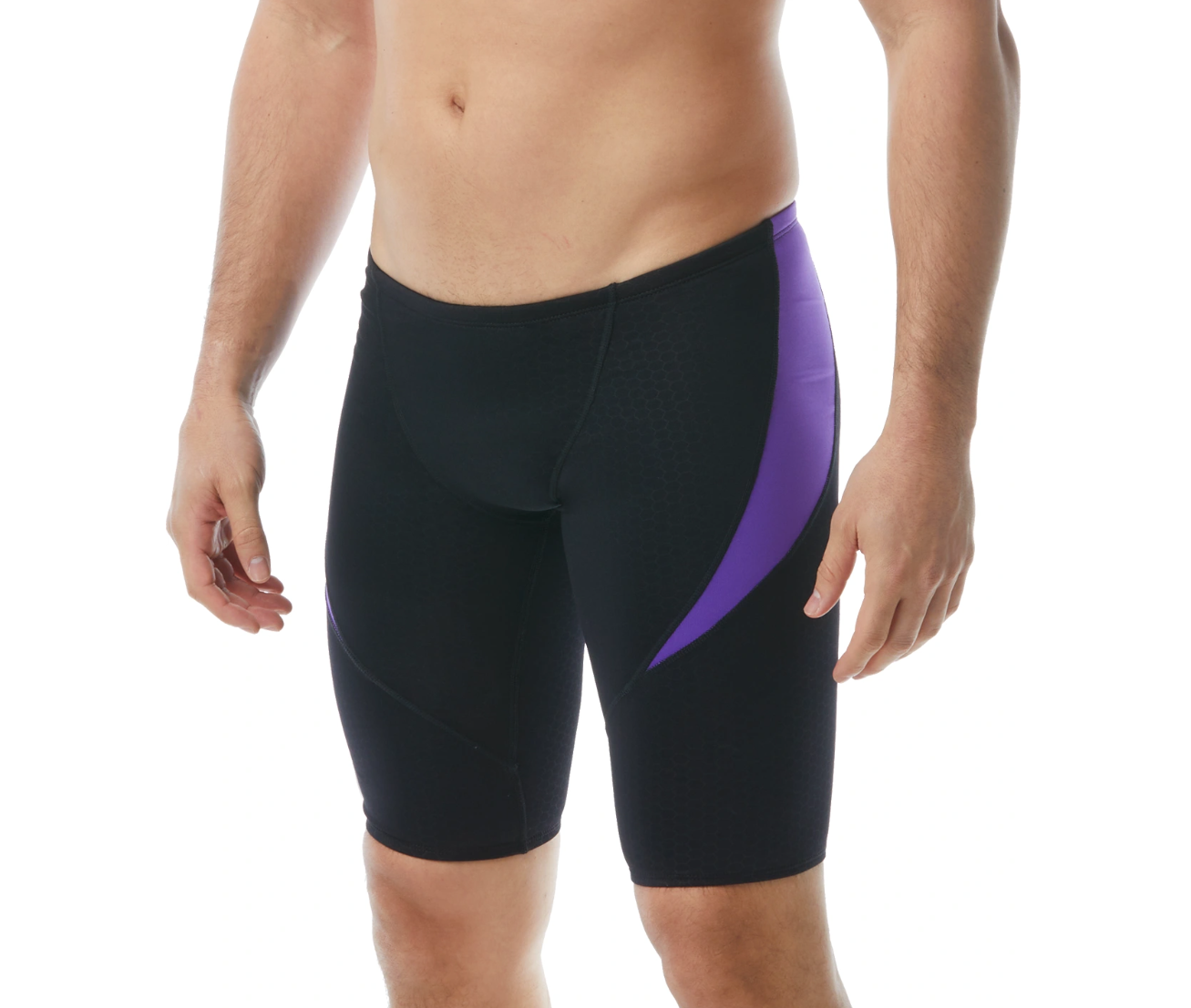 TYR DURAFAST ELITE MEN'S CURVE SPLICE JAMMER SWIMSUIT - HEXA