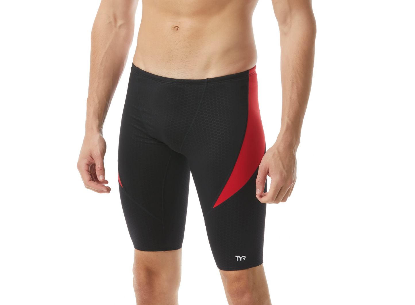 TYR DURAFAST ELITE MEN'S CURVE SPLICE JAMMER SWIMSUIT - HEXA