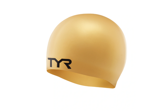 TYR Adult Silicone Wrinkle-Free Swim Cap