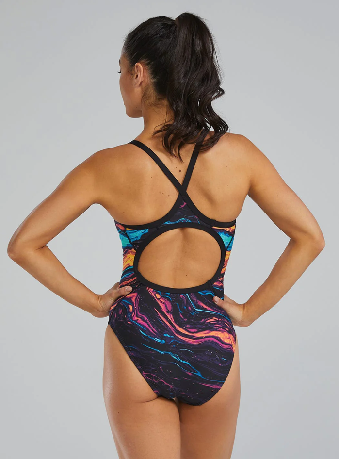 TYR Women's Durafast Elite Diamondfit Swimsuit - Magmata