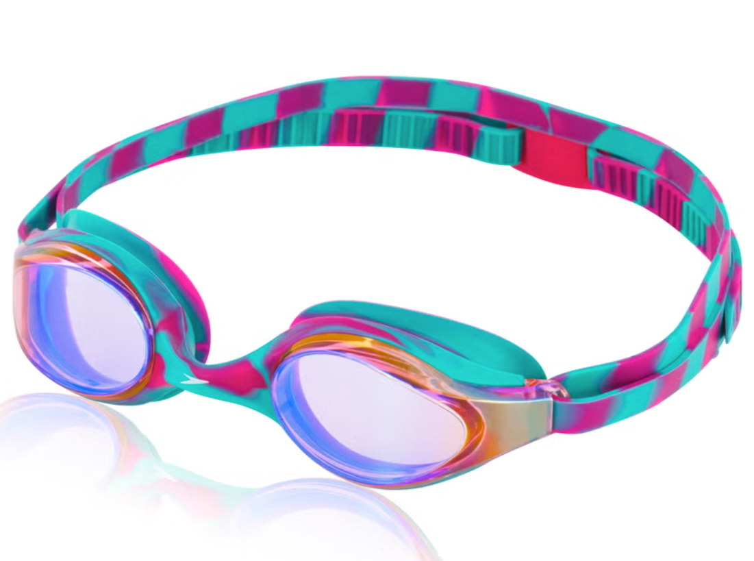 SPEEDO Junior Hyper Flyer Mirrored Goggles Silver