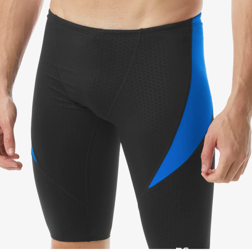 TYR DURAFAST ELITE MEN'S CURVE SPLICE JAMMER SWIMSUIT - HEXA