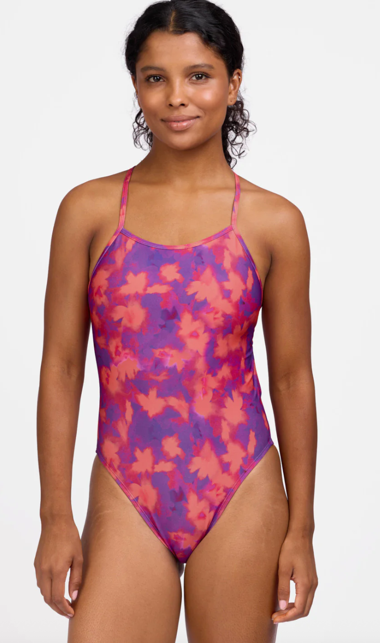 JOLYN BRANDON 2 SWIM ONESIE *PRINT*