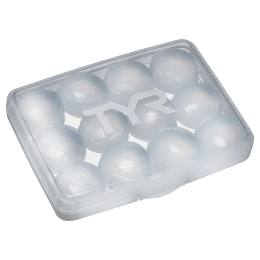 TYR Soft Silicone Ear Plugs - 12 Pack (6 Pairs)